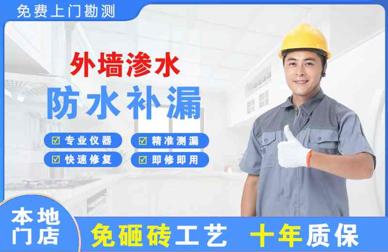 台前外墙渗水维修